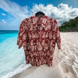 Danar Hadi Indonesian Hawaiian shirt, Made in Indonesia, Size XXL